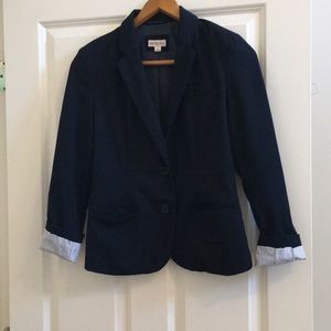 Merona from Target Navy Nautical- inspired blazer